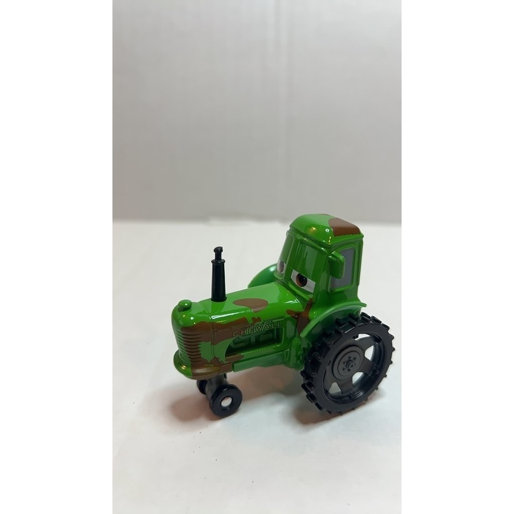 Disney Pixar Cars Green Tractor Diecast Toy - Picture 2 of 2